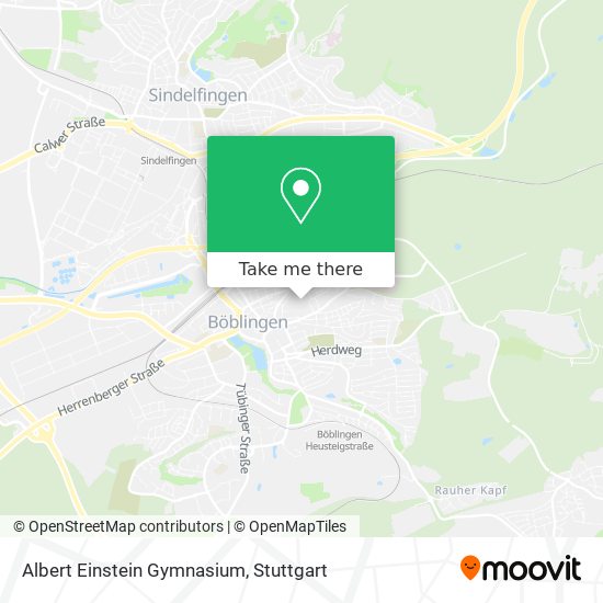 Albert Einstein Gymnasium map