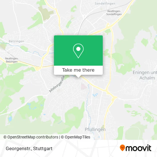 Карта Georgenstr.