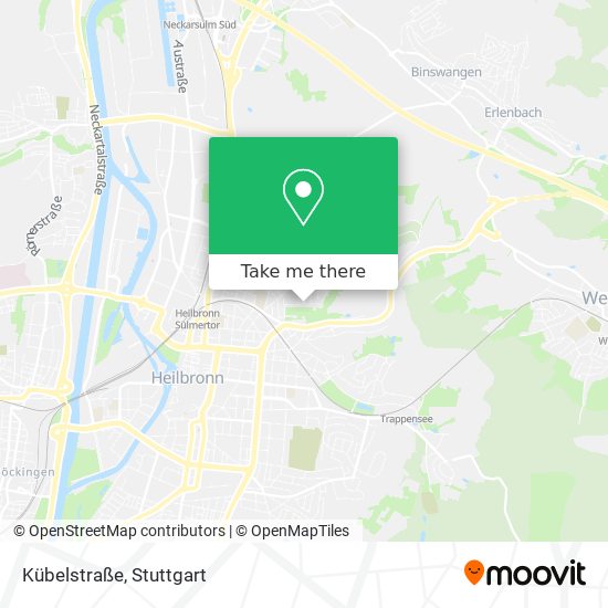 Kübelstraße map