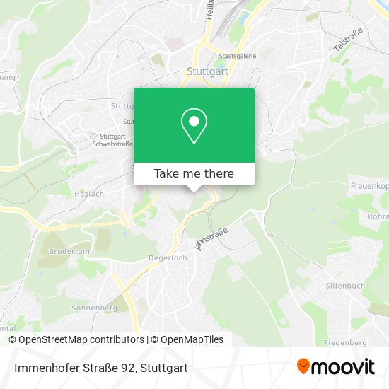 Immenhofer Straße 92 map