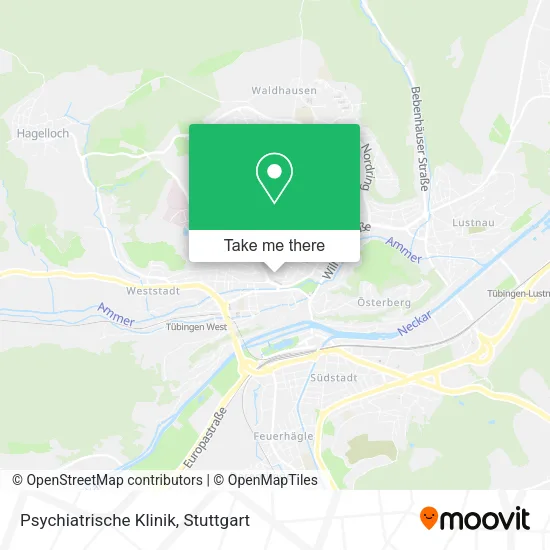 Карта Psychiatrische Klinik