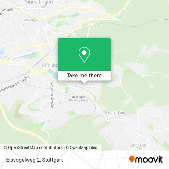 Карта Eisvogelweg 2