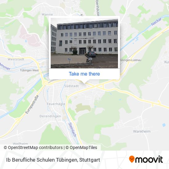 Ib Berufliche Schulen Tübingen map