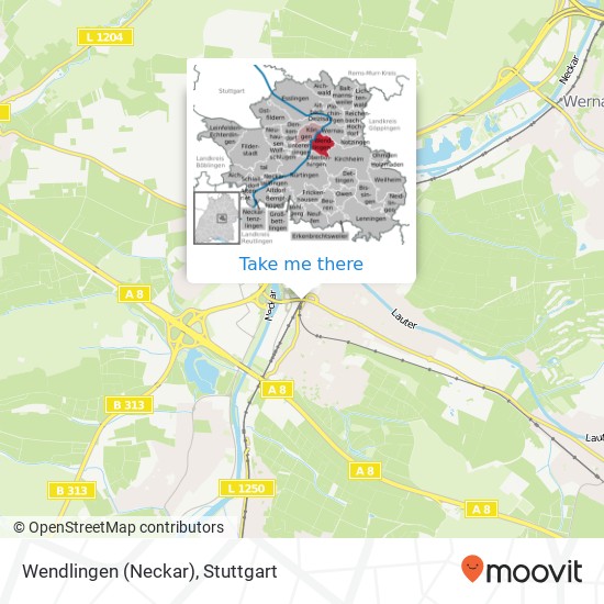 Wendlingen (Neckar) map