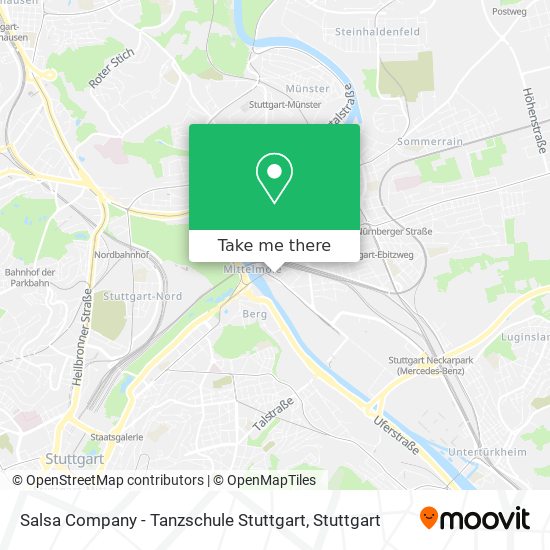 Salsa Company - Tanzschule Stuttgart map