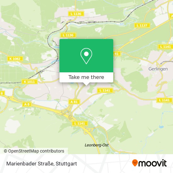 Marienbader Straße map