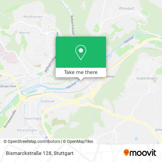 Bismarckstraße 128 map