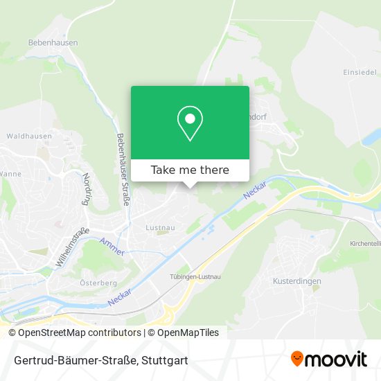 Карта Gertrud-Bäumer-Straße