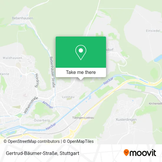Карта Gertrud-Bäumer-Straße