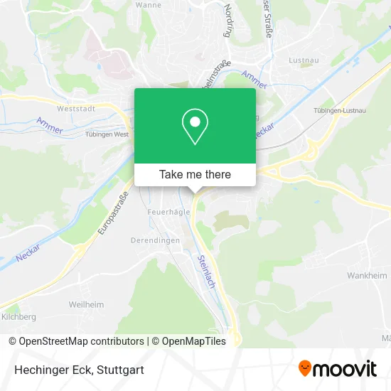 Карта Hechinger Eck