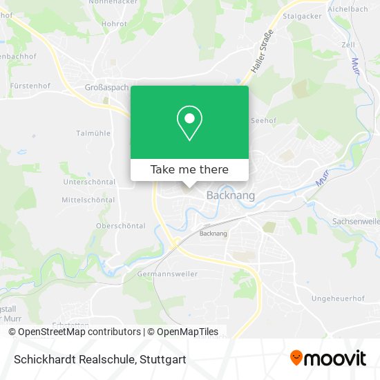 Карта Schickhardt Realschule