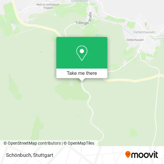 Карта Schönbuch