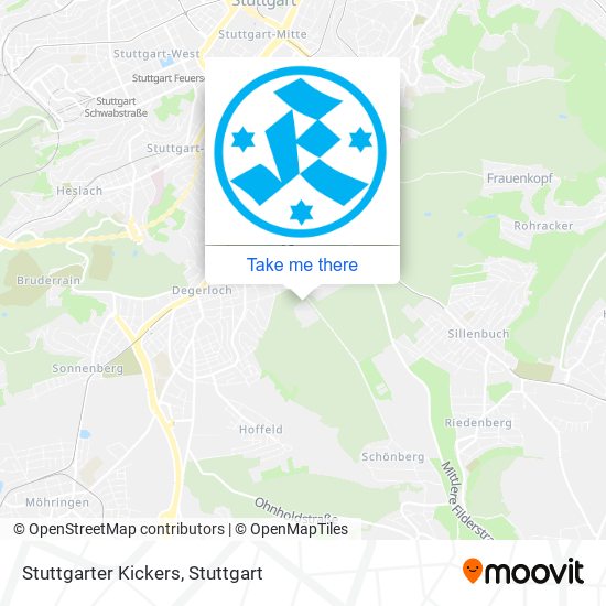 Карта Stuttgarter Kickers
