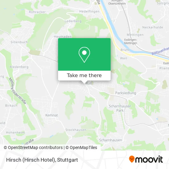 Карта Hirsch (Hirsch Hotel)