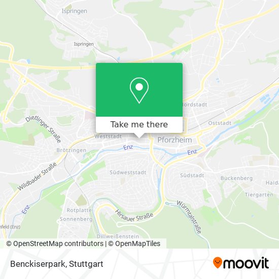 Benckiserpark map