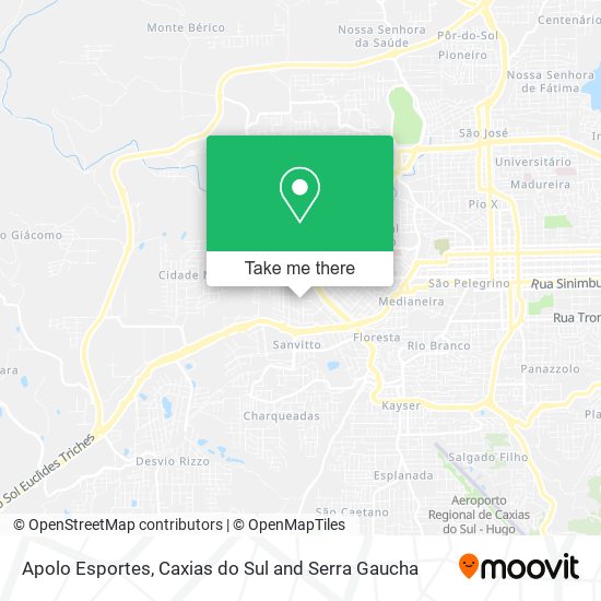 Apolo Esportes map