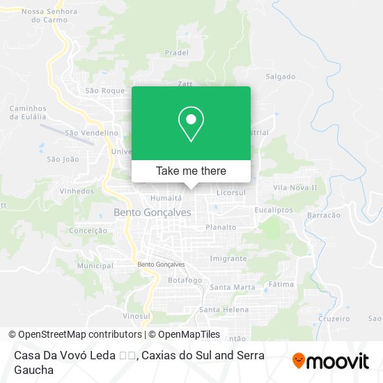 Casa Da Vovó Leda 👵🏻 map