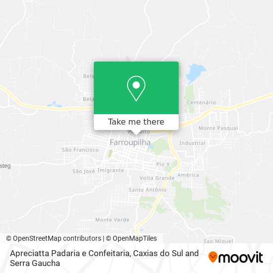 Apreciatta Padaria e Confeitaria map