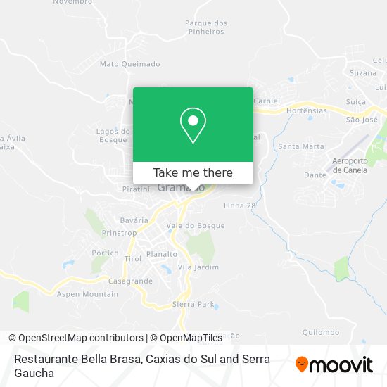 Restaurante Bella Brasa map