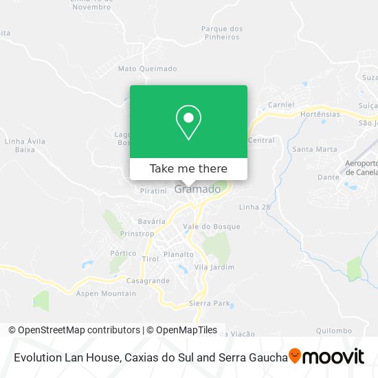 Evolution Lan House map