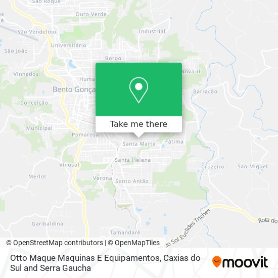 Otto Maque Maquinas E Equipamentos map