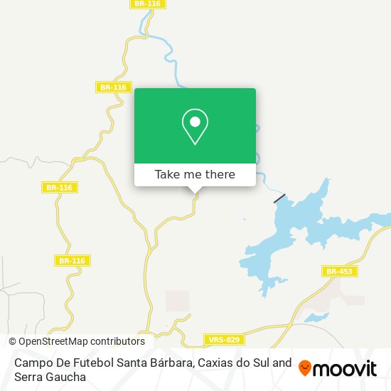 Campo De Futebol Santa Bárbara map