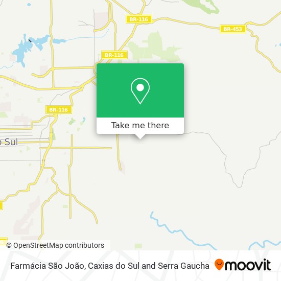 Farmácia São João map