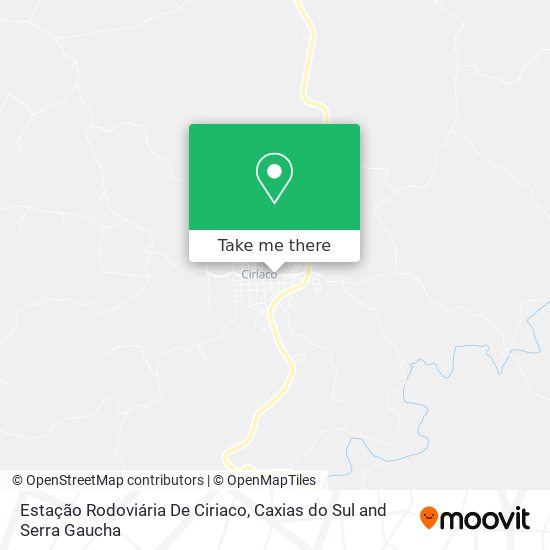 Estação Rodoviária De Ciriaco map