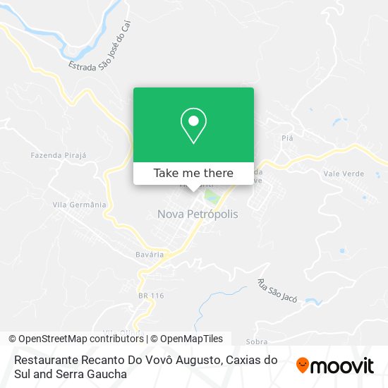 Restaurante Recanto Do Vovô Augusto map