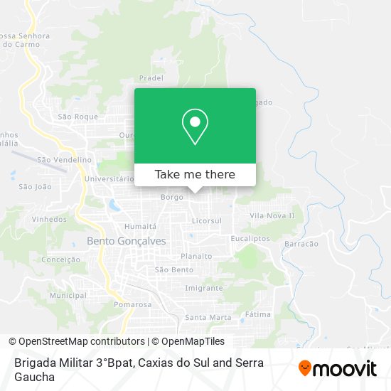Brigada Militar 3°Bpat map