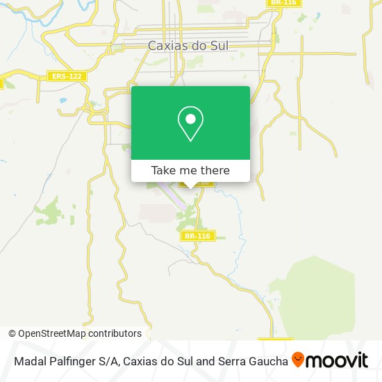 Madal Palfinger S/A map