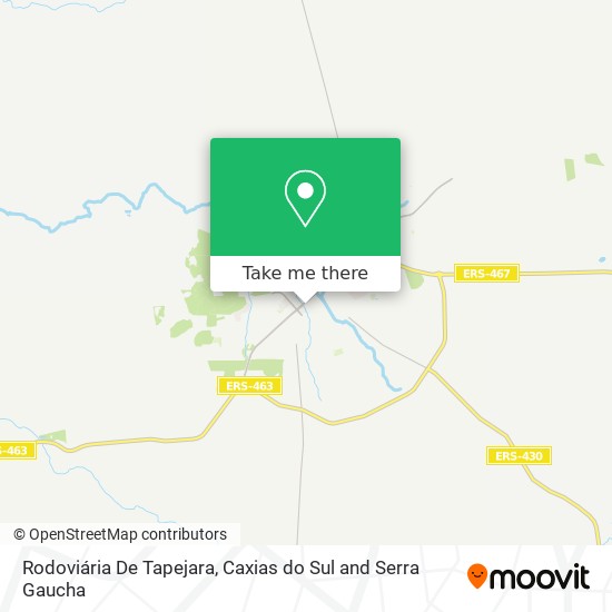 Rodoviária De Tapejara map