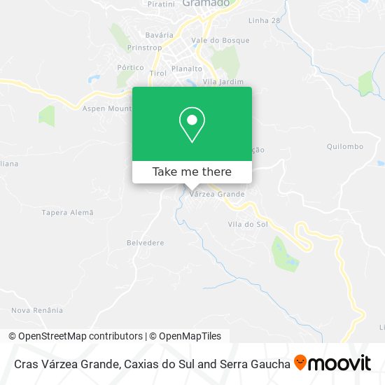 Cras Várzea Grande map