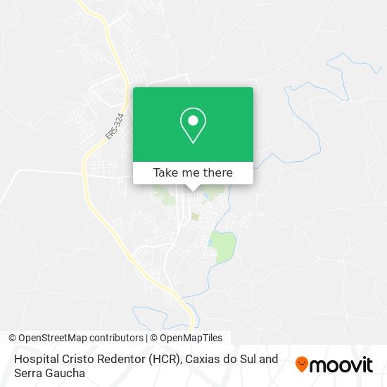 Hospital Cristo Redentor (HCR) map