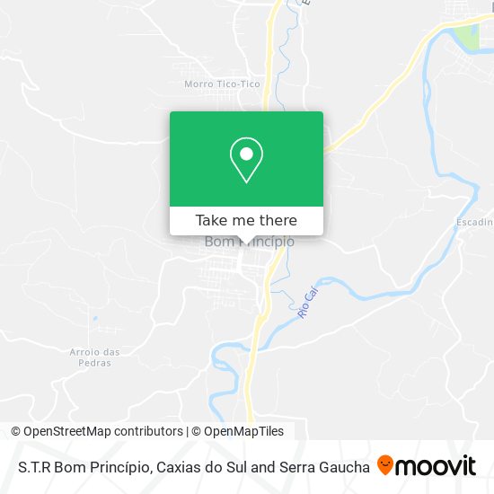 S.T.R Bom Princípio map