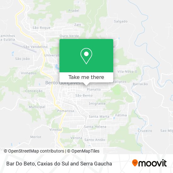Bar Do Beto map