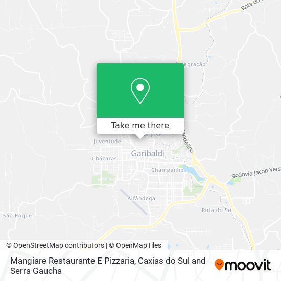Mangiare Restaurante E Pizzaria map