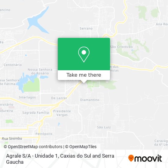 Agrale S/A - Unidade 1 map