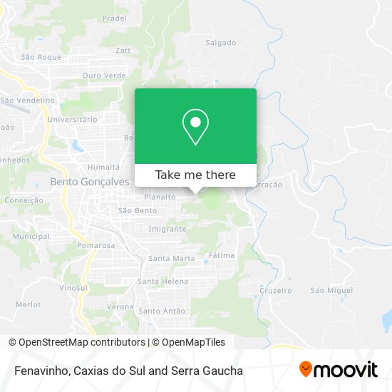 Fenavinho map