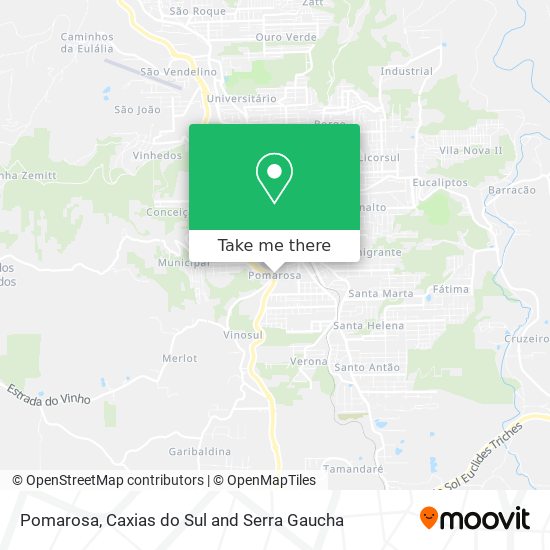 Pomarosa map