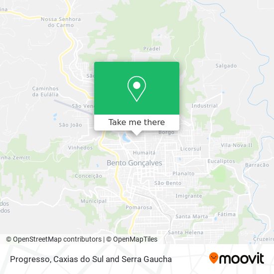 Progresso map