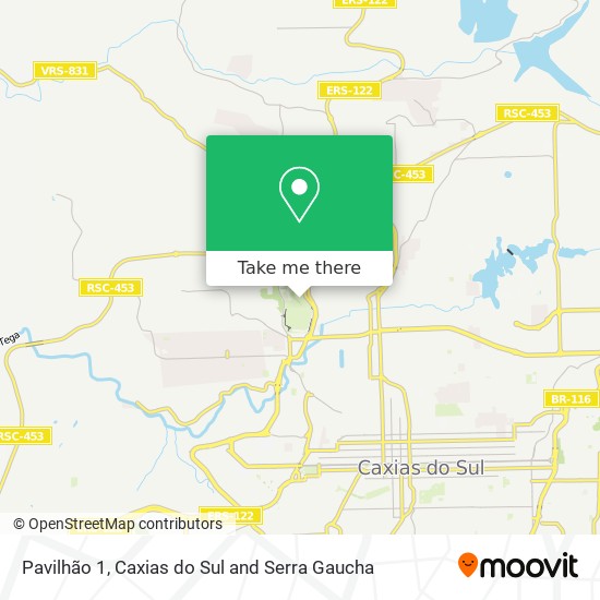 Pavilhão 1 map