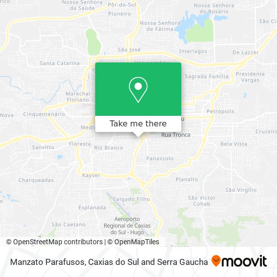 Manzato Parafusos map