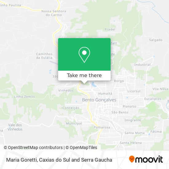 Maria Goretti map