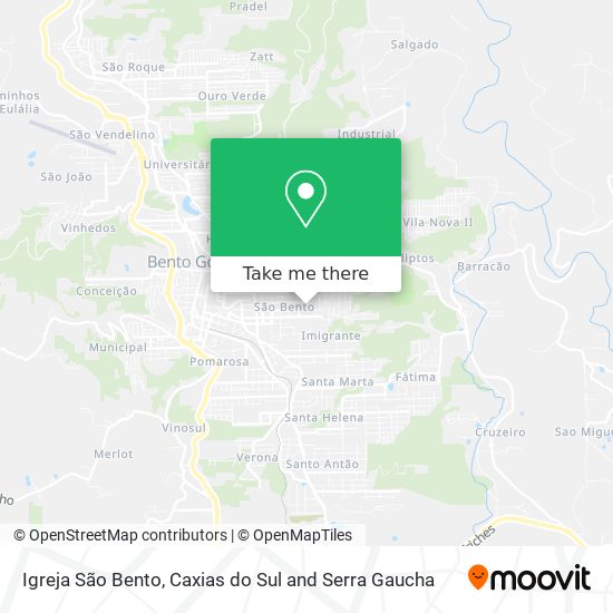 Igreja São Bento map