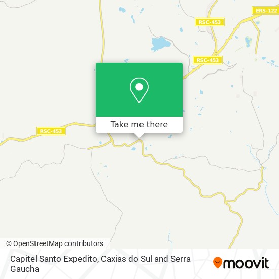Capitel Santo Expedito map