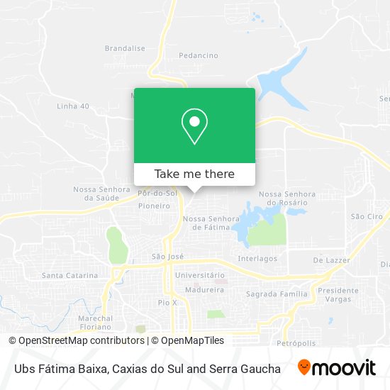Ubs Fátima Baixa map