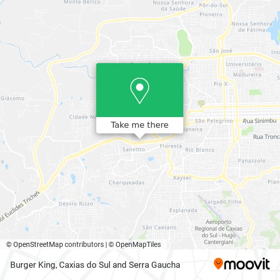 Burger King map