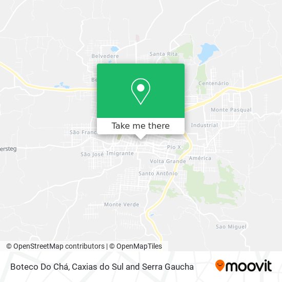 Boteco Do Chá map