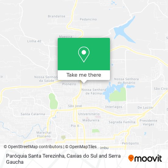 Paróquia Santa Terezinha map